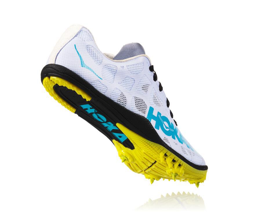 Spikes Womens - Hoka One One Rocket X - White - TOABGQE-96